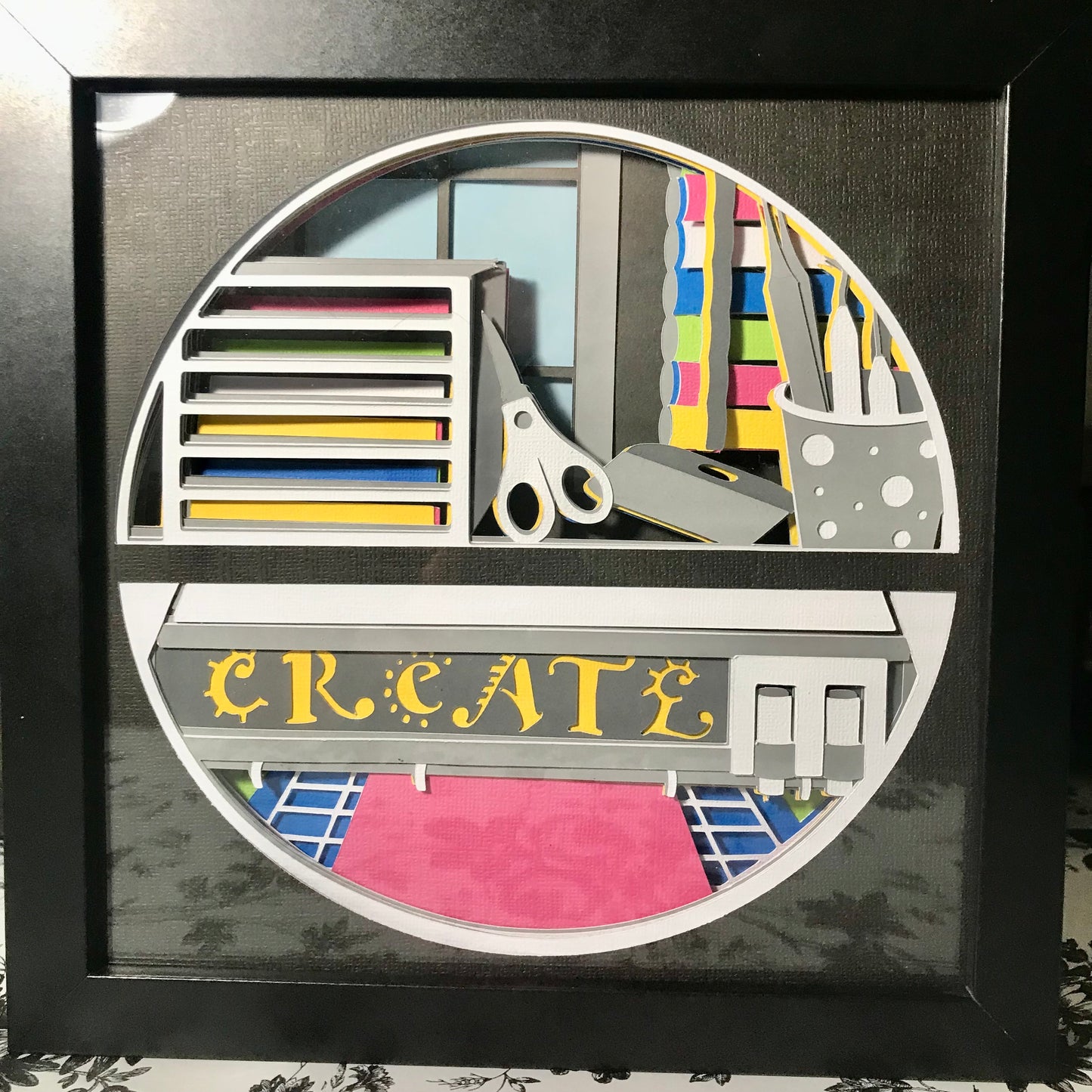 3D shadow box